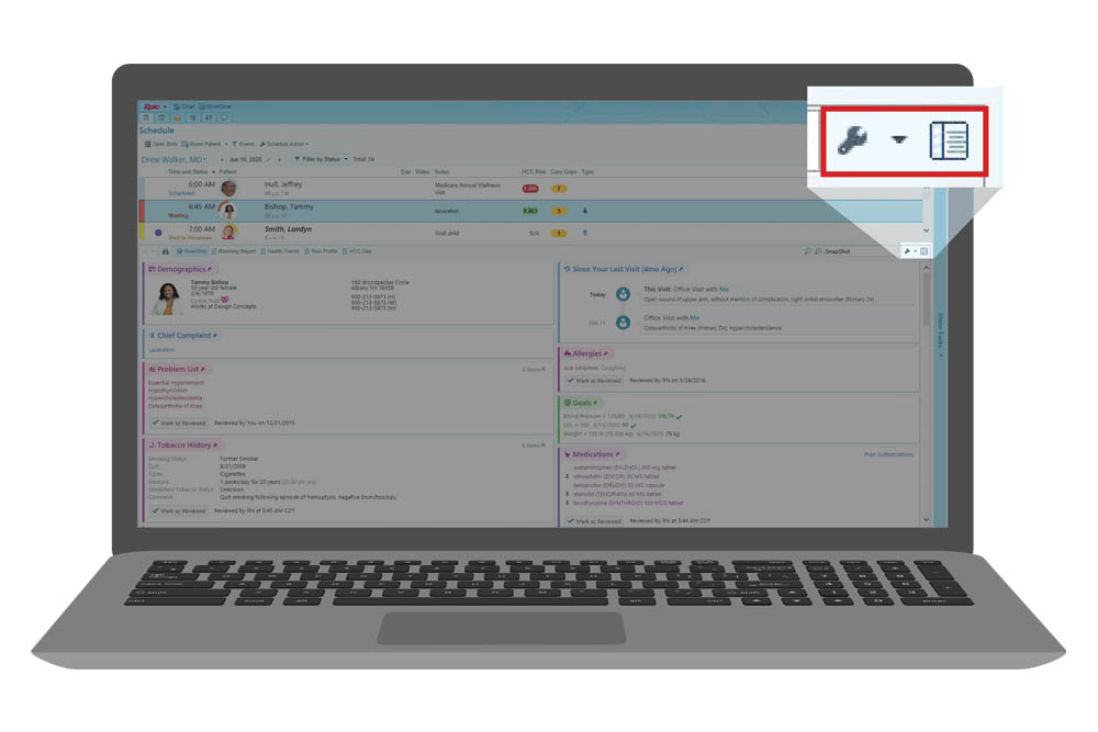 Tips from an Epic MD Working on a Small Monitor - Schedule Orientation