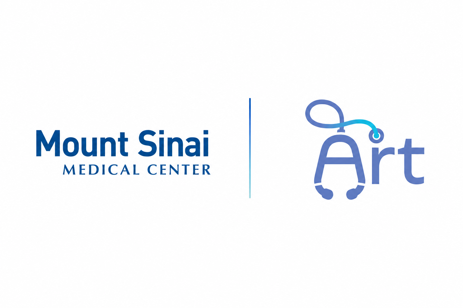 Logotipos de Mount Sinai Medical Center y de la herramienta 'Art' de Epic, lado a lado