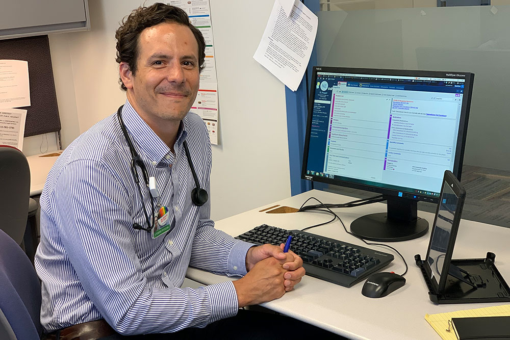 Dr. Zachary McClain of The Children's Hospital of Philadelphia
